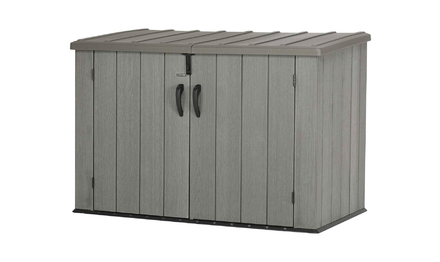 Ящик пластиковый WoodLook, 2100 л, серый