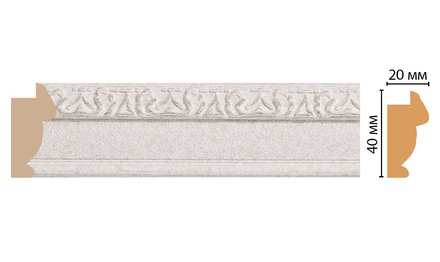Багет DECOMASTER 807-19D (40*20*2900мм)