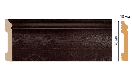 Плинтус напольный DECOMASTER D005-433ДМ (79*13*2400мм)