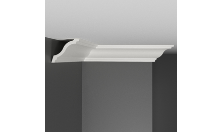 Плинтус потолочный гладкий DECOMASTER A205 (50*50*2000мм)