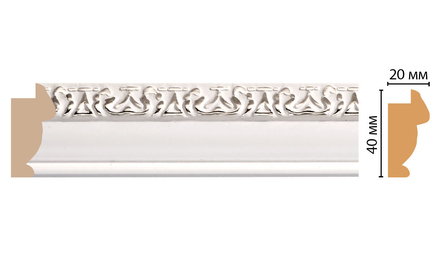 Багет DECOMASTER 807-60 (40*20*2900мм)