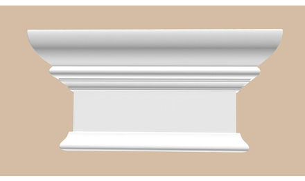 Капитель DECOMASTER DK-82231A (164*316*75мм)
