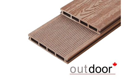 Террасная доска ДПК Outdoor 150*20*3000 мм. вельвет/текстура дерево дуб