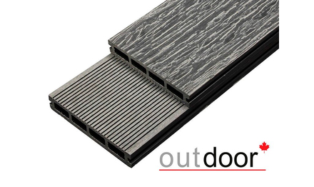 Террасная доска ДПК Outdoor 150*25*3000 мм. OLD WOOD/вельвет графит