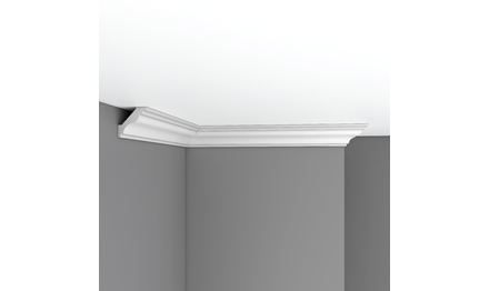 Плинтус потолочный гладкий DECOMASTER DP-205 (50*50*2400мм)