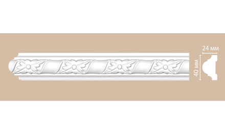 Молдинг с рисунком DECOMASTER DT-8051 (40*24*2400мм)