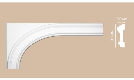 Декоративный элемент DECOMASTER 97901-1L (650*320*30мм)