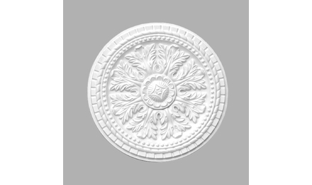 Розетка потолочная DECOMASTER 80200 (d нар. 330, d вн. 50, h=30мм)