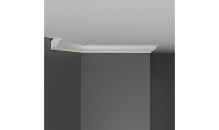 Плинтус потолочный гладкий DECOMASTER D132-115 ДМ (20*20*2000мм)