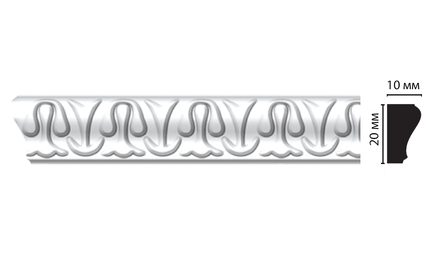 D103B/48 Молдинг(20*10*2000 мм)