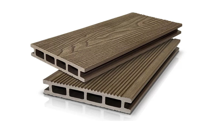 Террасная доска DeckLine Classic 3D-тиснение/вельвет (Светлый венге)