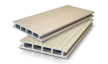 Террасная доска DeckLine Classic 3D-тиснение/широкий вельвет (Сосна)