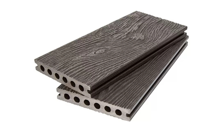 Террасная доска DeckLine Premium 3D-тиснение/двухсторонняя (Темный Венге)