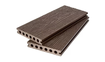 Террасная доска DeckLine Premium 3D-тиснение/двухсторонняя (Светлый венге)